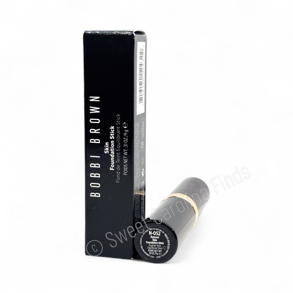 Bobbi‎ Brown Skin Foundation Stick N-052 Natural .31oz / 9g Full Size NIB New